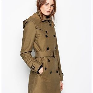 Jack Wills trench coat NEW - never worn sz 0